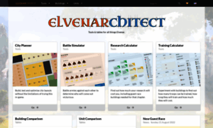 Elvenarchitect.com thumbnail