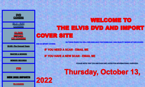 Elvisdvdcovers.com thumbnail