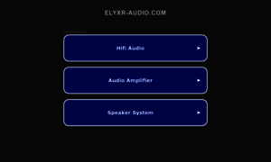 Elyxr-audio.com thumbnail