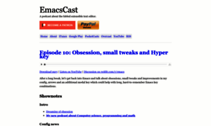 Emacscast.org thumbnail