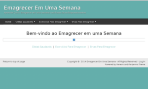 Emagreceremumasemana.org thumbnail