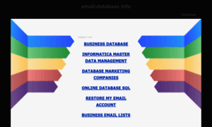 Email-database.info thumbnail