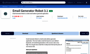 Email-generator-robot.software.informer.com thumbnail