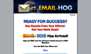 Email-hog.com thumbnail