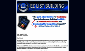 Email-list-building.seocertifiedtools.com thumbnail