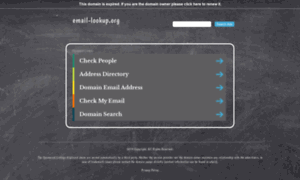 Email-lookup.org thumbnail