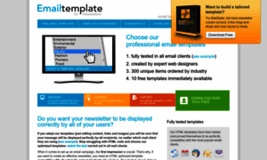 Email-newsletter-template.com thumbnail