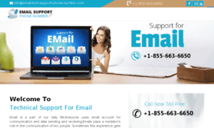 Email-tech-support-phone-number.com thumbnail