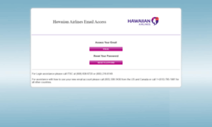 Email.hawaiianair.com thumbnail