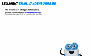 Email.vandenborre.be thumbnail