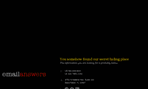 Emailanswers.net thumbnail