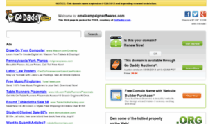 Emailcampaignsoftwares.com thumbnail