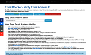 Emailchecker.info thumbnail