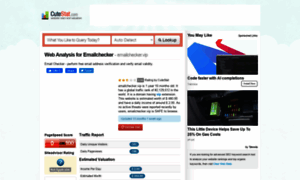 Emailchecker.vip.cutestat.com thumbnail
