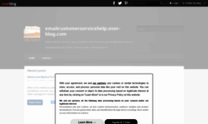 Emailcustomerservicehelp.over-blog.com thumbnail