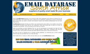 Emaildatabase.co.za thumbnail