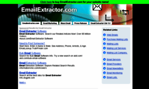 Emailextractor.com thumbnail
