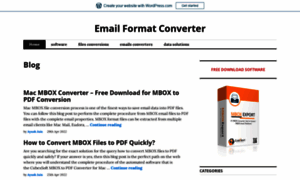 Emailformatconverter.wordpress.com thumbnail