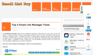 Emaillistbuy.com thumbnail