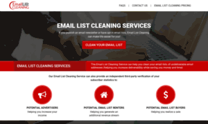 Emaillistcleaning.com thumbnail