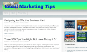 Emailmarketingtips.bestinternetmarketinginformation.com thumbnail