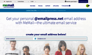 Emailpress.net thumbnail