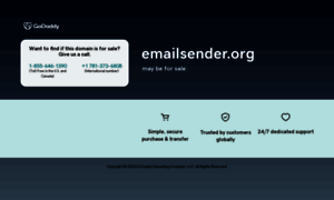 Emailsender.org thumbnail