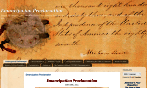 Emancipationproclamation.org thumbnail