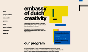 Embassyofdutchcreativity.com thumbnail