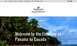 Embassyofpanama.ca thumbnail