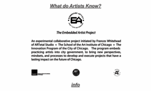 Embeddedartistproject.com thumbnail