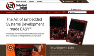 Embeddedartists.com thumbnail