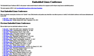 Embeddedlinuxconference.com thumbnail