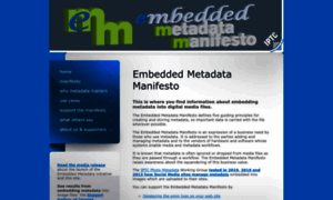 Embeddedmetadata.org thumbnail