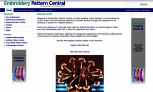 Embroiderypatterncentral.com thumbnail