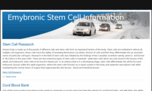 Embryonic-stem-cell.info thumbnail