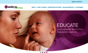 Embryooptions.com thumbnail