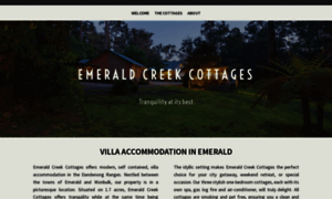 Emeraldcreekcottages.com.au thumbnail