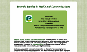 Emeraldmediastudies.com thumbnail