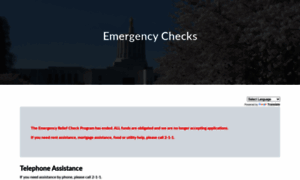 Emergencychecks.oregon.gov thumbnail