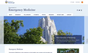 Emergencymedicine.pitt.edu thumbnail