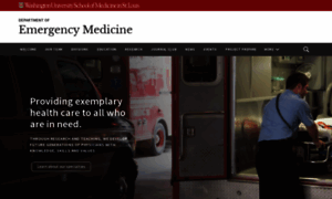 Emergencymedicine.wustl.edu thumbnail