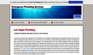 Emergencyplumbingservices.page.tl thumbnail
