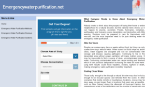 Emergencywaterpurification.net thumbnail