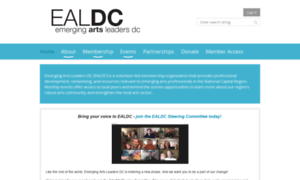 Emergingartsleadersdc.com thumbnail