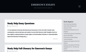 Emersons-essays.book-edu.com thumbnail