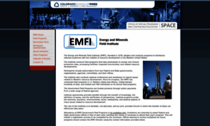 Emfi.mines.edu thumbnail