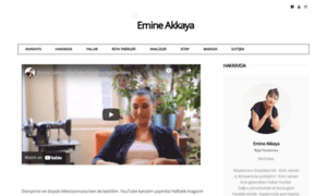 Emineakkaya.com thumbnail