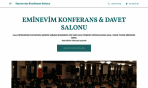 Eminevimkonferanssalonu.business.site thumbnail