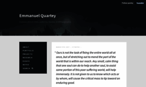 Emmanuelquartey.com thumbnail